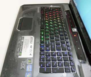 MSI GX780 i7 2630QM Laptop Nvidia GT 555 M 1 GB DDR5 816909070279 