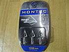 G5 MONTEC 100GR. Broadheads   3 Pack   NEW IN PACKAGE