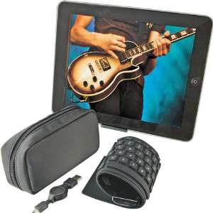  Roll Up Bluetooth Keyboard and Stand for iPad Electronics