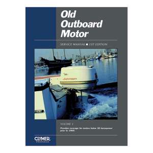 Clymer Old Outboard Motor Service Manual Vol. 1 Prior To 1969 OOS1 