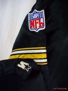 Vtg Starter.Pittsburg Steelers Football NFL.Jacket. L.*  