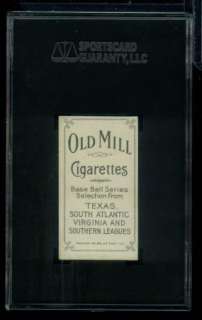 Nh) 1909 11 T206 Old Mill DUTCH REVELLE SGC 40  
