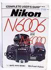 Hove Foto Books Nikon N6006 and N6000 Expanded Owners Manual In Depth