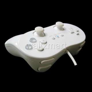 NEW CLASSIC CONTROLLER PRO FOR NINTENDO Wii GAMES WHITE  