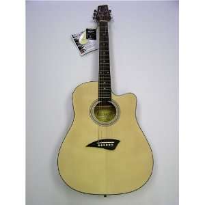  Pro K1 Series Cutaway Acoustic Guitar   Natural Satin 