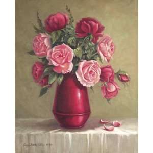Red Vase I by Peggy Thatch Sibley 8x10 