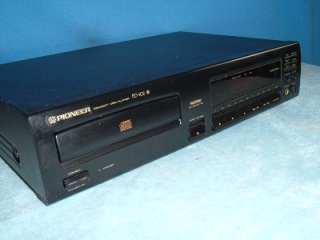OLD SCHOOL PIONEER PD 102 COMPACT DISC PLAYER BACK UP System  