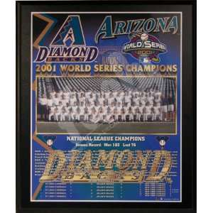  2001 Arizona Diamonbacks Major League Baseball World 