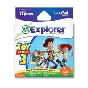  LeapFrog Explorer Toy Story3 Game Toys & Games