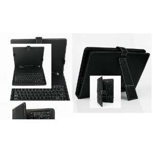  10 inch Leather Tablet case and Keyboard with kick stand 