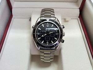 BRAND NEW OMEGA SEAMASTER PLANET OCEAN AUTOMATIC CHRONOGRAPH WATCH 