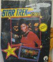 Classic Star Trek Command Uniform Womens Dress, Med NEW  