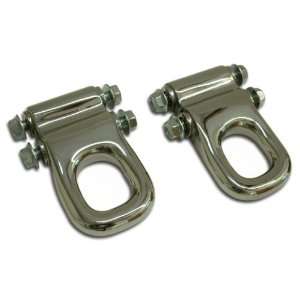  AutoXccessory Stainless Steel Front Tow Hooks, for the 