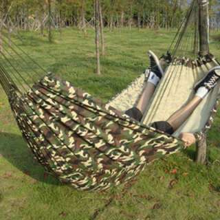 Camping Outdoor Sleeping Multi stripe Swing Hammock  