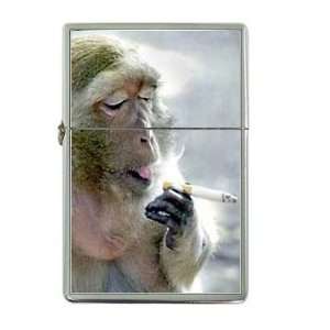  Monkey Smoking FLIP TOP LIGHTER