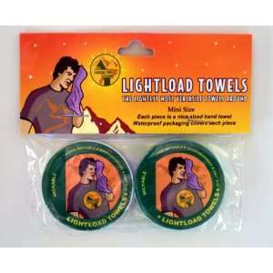  Lightload Towels (Two Pack12x12hand Size), the Only Towels 