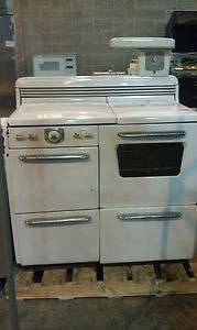 Vintage 1950s Kenmore Range with stove and oven.  