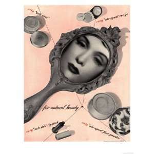 Art Surreal Surrealism Mirrors Powder Lipsticks Lipstick To For, USA 
