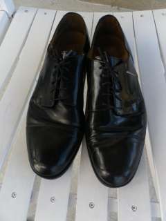 Cole Haan Mens Black Leather Oxfords Shoes sz 11 1/2 D  
