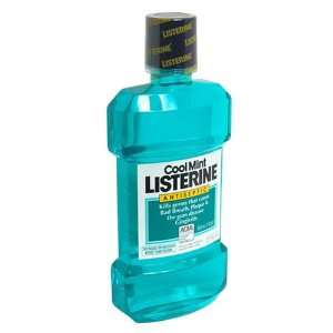  Listerine Antiseptic Mouthwash, Cool Mint, 500 ml Bottles 