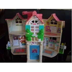  Fisher Price Sweet Streets 2 Story Playhouse Cottage Toys 