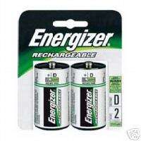 Energizer Rechargeable D Nimh Batteries 2 Packs  