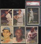 1957 Topps Baseball Complete Set (EX MT)  