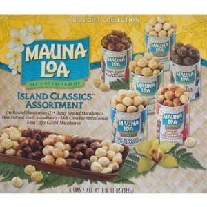  Mauna Loa Macadamia Nuts, Island Classics Assortment, 4.5 