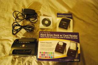 ULTRA Hard Drive Dock w/ Card Reader 022769408972  