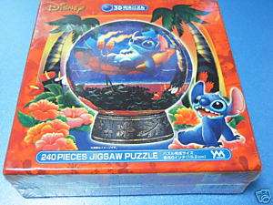 Lilo & Stitch 3D jigsaw puzzle 240 piece Disney Hawaii  