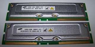 Certified Dell Compatible 256MB RD 800 MHZ 45 ns ECC Memory Sticks