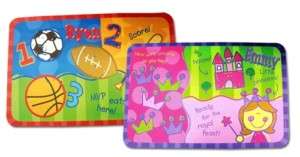 Personalized Placemats with Pizzazz  