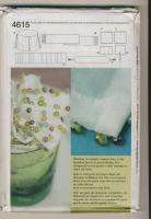 s4615 Table Accessories pattern Runners,Placemats +  