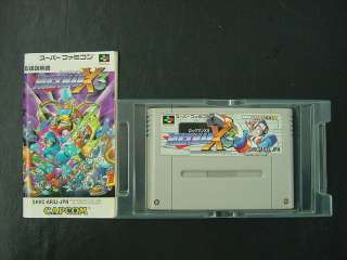 Rockman/Megaman X3 Super Famicom/SNES JP GAME.  