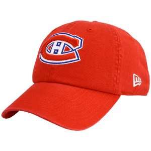  New Era Montreal Canadiens Red Basic Logo Hat