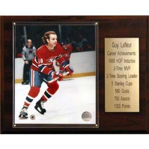  NHL Guy Lafleur Montreal Canadiens Career Stat Plaque 