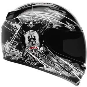   Siege Adult Vortex Sports Bike Motorcycle Helmet   Silver / 2X Large