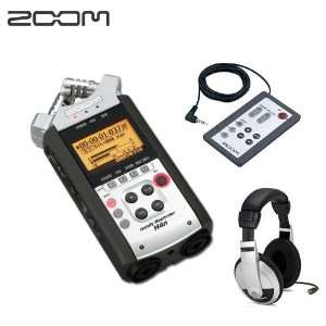  Zoom H4n Portable Digital Recorder with Zoom RC 4 Remote 