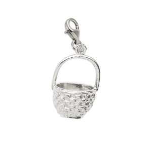  Rembrandt Charms Nantucket Basket Charm with Lobster Clasp 