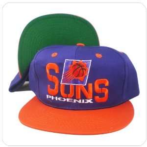   NBA phoenix suns purple orange 2tone snapback hat cap Sports