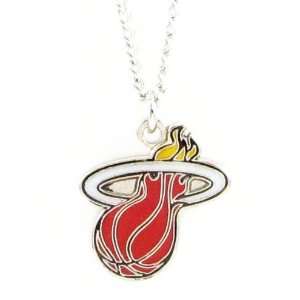  Miami Heat   NBA Logo Pendant Necklace