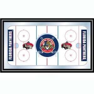  NHL Florida Panthers Framed Hockey Rink Mirror Sports 