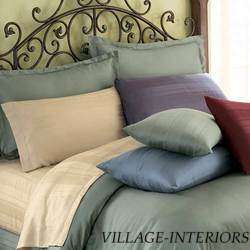 QUEEN WHEAT TAN 300TC COTTON DUVET COMFORTER COVER SET  