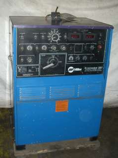 MILLER SYNCROWAVE 350 Constant Current AC/DC WELDER, Click to view 