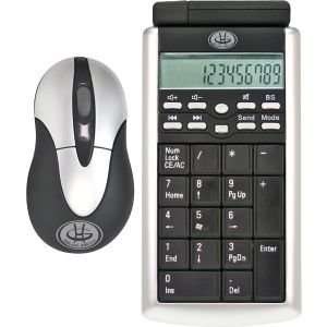  27 Key Wireless Numeric Keypad And Wireless Optical Mouse 