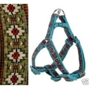   Paquette STEP Dog Harness NAVAJO GREEN EX SMALL