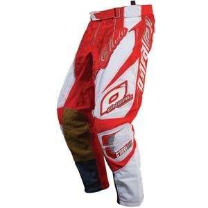    ONeal Racing Hardwear Pants   2008   30/Red/White Automotive