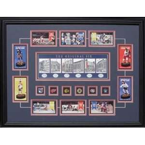  Original six Arenas with tall boy cards   Autographed NHL 