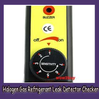  Halogen Gas CFC HFC SF 6 Refrigerant etc Leak Detector Checker  
