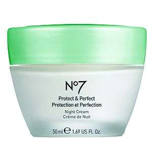 Boots No7 Protect & Perfect Night Cream 1.69 fl oz (50 ml)  